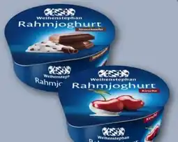 REWE Weihenstephan Rahmjoghurt Angebot