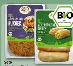 REWE Soto Bio-Süßkartoffel-Burger vegan Angebot