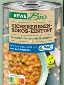 REWE Rewe Bio Kichererbsen Kokos-Eintopf vegan Angebot