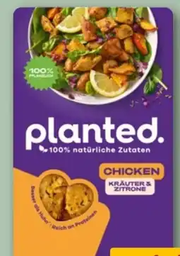 REWE Planted Vegane Chicken Kräuter & Zitrone Angebot
