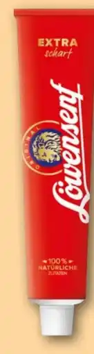 REWE Löwensenf Extra Scharf Angebot