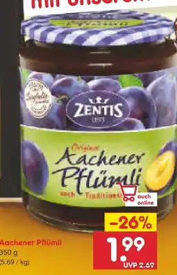 Netto Marken-Discount Zentis Aachener Pflümli Angebot