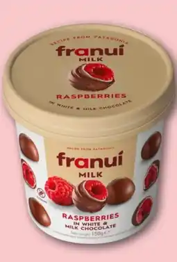 REWE Franui Schokolierte Himbeeren Angebot