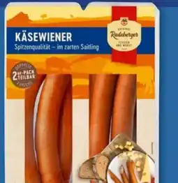 Aldi Nord Radeberger Fleischwaren Käsewiener Angebot