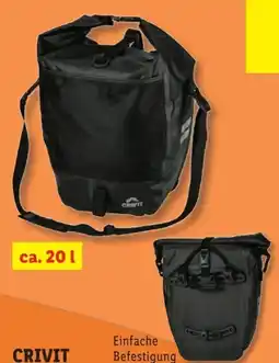 Lidl Crivit Premium Gepäckträgertasche Angebot