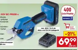 Netto Marken-Discount Scheppach Akku-Astschere 20V BC-PRS28-x Angebot