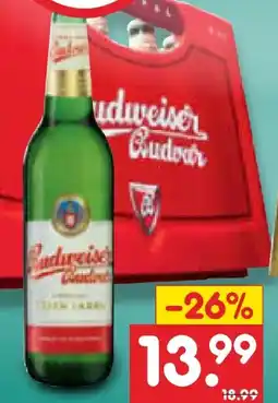 Netto Marken-Discount Budweiser Budvar (CZ) Original Czech Imported Lager Angebot