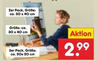 Netto Marken-Discount Stylex Leinwand Angebot