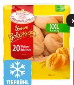 Edeka Coppenrath & Wiese Unsere Goldstücke Weizenbrötchen XXL Angebot