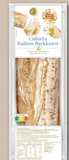 REWE Center Rewe Feine Welt Italiens Backkunst Angebot