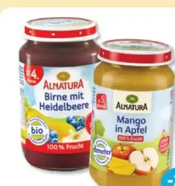 Budni Alnatura Bio-Fruchtgläschen Angebot