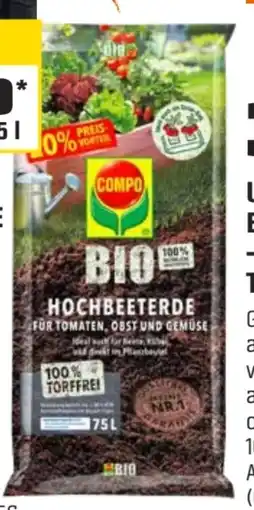 OBI Compo Bio-Hochbeeterde Angebot