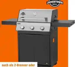 OBI Jamestown Gasgrill Kane 3-Brenner Angebot
