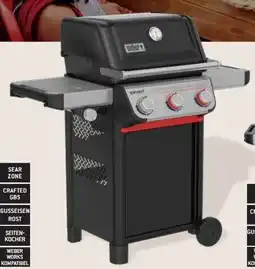 OBI Weber Gasgrill E-335 GBS Spirit Angebot