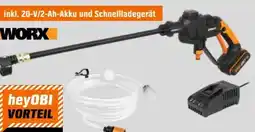 OBI Worx Akku-Mitteldruckreiniger Hydroshot WG620E Angebot