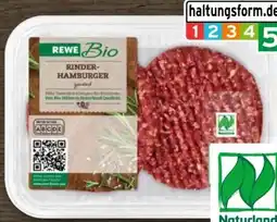 REWE Rewe Bio Rinder Hamburger Angebot
