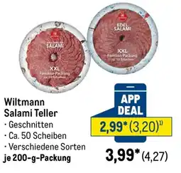 METRO Wiltmann Salami Teller Angebot