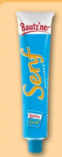 REWE Bautz'ner Senf Mittelscharf Angebot