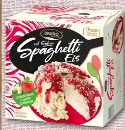 REWE Bruno Gelato Eistorte Spaghetti Eis Angebot