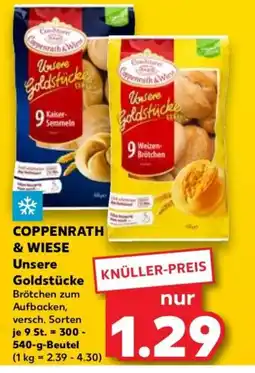 Kaufland COPPENRATH & WIESE Goldstücke Angebot