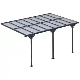 Netto Marken-Discount Outsunny Gartenpavillon Aluminum, PC Angebot