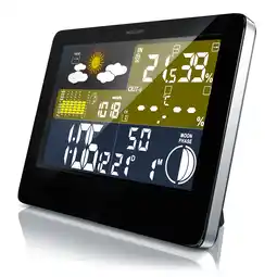 Netto Marken-Discount BEARWARE Funkwetterstation mit LCD Farbdisplay inkl. Außensensor & Wettervorhersage-Piktogramm Angebot