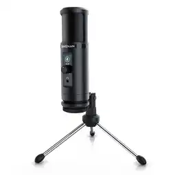 Netto Marken-Discount LIAM&DAAN Podcast Mikrofon mit Monitorfunktion & Dreibeinstativ 192 kHz - 20 Hz bis 20 kHz Angebot