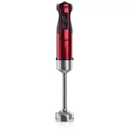 Netto Marken-Discount Arendo Edelstahl Stabmixer in rot Handmixer - Pürierstab - stufenlose Regelung Angebot