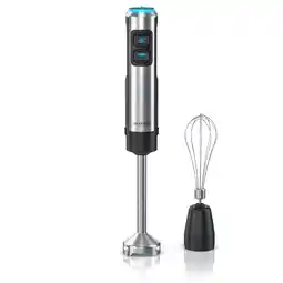 Netto Marken-Discount Arendo Edelstahl Stabmixer mit Schneebesenaufsatz Pürierstab mit abnehmbarem Mixfuß Angebot
