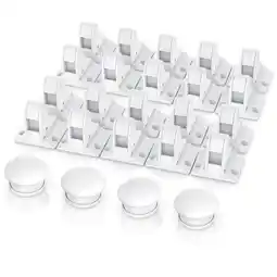 Netto Marken-Discount BEARWARE 2x Kindersicherung, Babysicherung Schrankschloss, Schranksicherung magnetisch 10 Schlösser Angebot