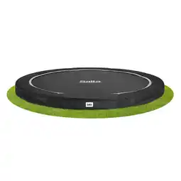 Netto Marken-Discount Salta Bodentrampolin Premium Ground Sports - rund - Ø251 cm - Schwarz Angebot