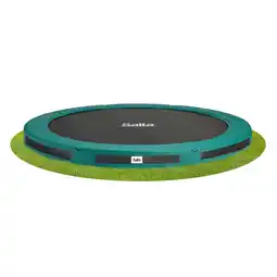Netto Marken-Discount Salta Bodentrampolin Premium Ground Sports - rund - Ø251 cm - Grün Angebot