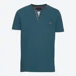 NKD Herren-T-Shirt mit Henley-Kragen Angebot