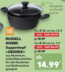 Kaufland RUSSELL HOBBS Suppentopf >>>GEOHEX<< Angebot