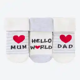 NKD Baby-Frottee-Socken, 3er-Pack Angebot