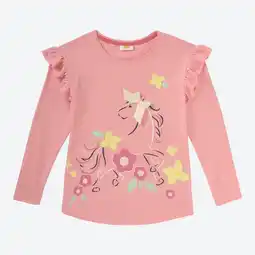 NKD Kinder-Mädchen-Shirt mit Pferde-Aufdruck Angebot