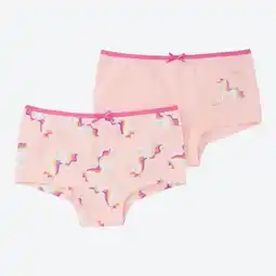 NKD Kinder-Mädchen-Panty mit hohem Baumwollanteil, 2er-Pack Angebot