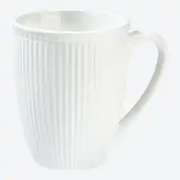 NKD Tasse mit Rillen, ca. 9x5,6x11,3 cm Angebot