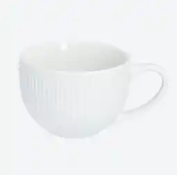 NKD Jumbo-Tasse mit Rillen, Ø ca. 11,5 cm Angebot
