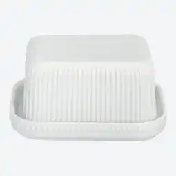 NKD Butterdose aus Porzellan, ca. 12x8 cm Angebot
