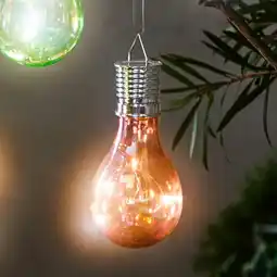 NKD Solar-Glühbirne mit Holo-Effekt, Ø ca. 7,5 cm Angebot