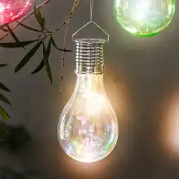 NKD Solar-Glühbirne mit Holo-Effekt, Ø ca. 7,5 cm Angebot