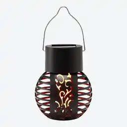 NKD Solar-Minilaterne mit Flammeneffekt, Ø ca. 7 cm Angebot