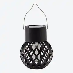 NKD Solar-Minilaterne mit Flammeneffekt, Ø ca. 7 cm Angebot
