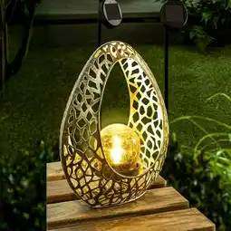 NKD Solar-Leuchte Ornament, ca. 17x9x21 cm Angebot