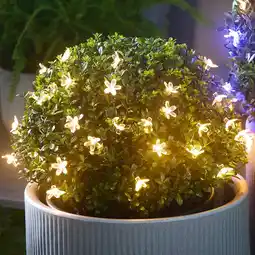 NKD Solar-Lichterkette Blumen, ca. 8,35 m Angebot