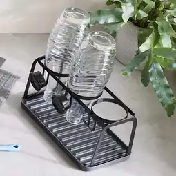 NKD Flaschen-Abtropfgestell, ca. 29x13,7x13 cm Angebot