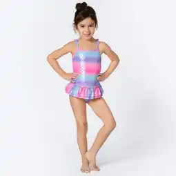 NKD Mädchen-Badeanzug mit Fischschuppenmuster Angebot