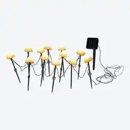 NKD Solarstableuchten-Pilze, Gesamtlänge ca. 4,2 m Angebot