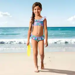 NKD Mädchen-Bikini-Set mit Allover-Print, 2-teilig Angebot